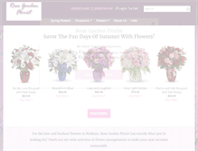 Tablet Screenshot of modestorosegarden.com